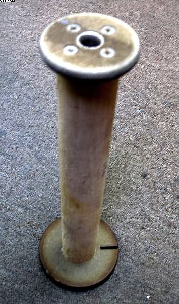 NW Spinning Bobbins, 12" traverse x 4" base